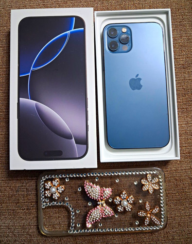 Apple iphone pro 512gb - 12, blue